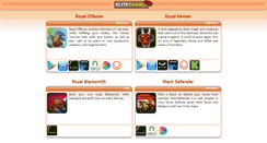 Desktop Screenshot of elite-games.net